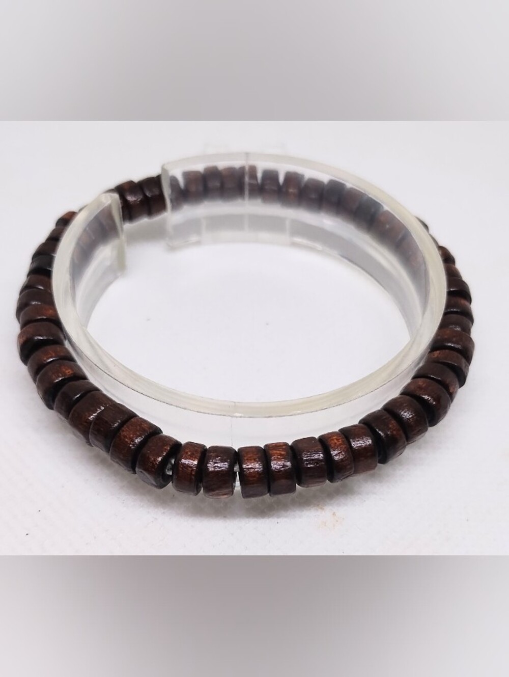 Men's Bracelet Beaded Beads Brown New Jewelry G30